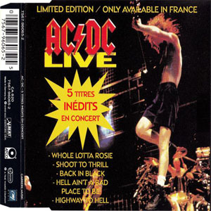 Disco 5 Titres Inédits En Concert de AC/DC