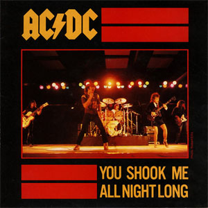 Disco You Shook Me All Night Long de AC/DC