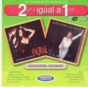Disco 2 LP´s Igual A 1 CD de Alejandra Guzmán