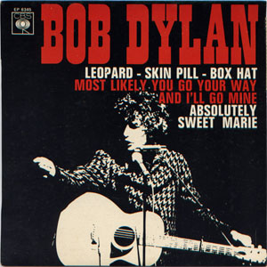 Disco Leopard-Skin Pill-Box Hat de Bob Dylan