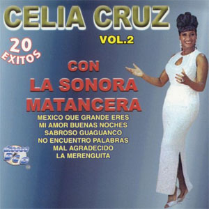 Disco 20 Éxitos Con La Sonora Matancera Vol 2 de Celia Cruz