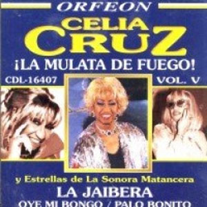 Disco  La Mulata De Fuego Vol. 5 de Celia Cruz