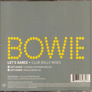 Disco Let's Dance (Club Bolly Mixes) de David Bowie