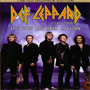 Disco The Boys Are Back In Town de Def Leppard