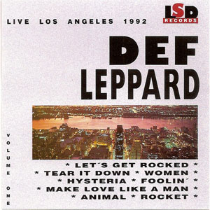 Disco Vol. 1 (Live Los Angeles 1992) de Def Leppard