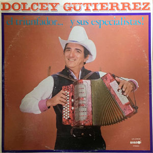 Disco El Triunfador de Dolcey Gutiérrez