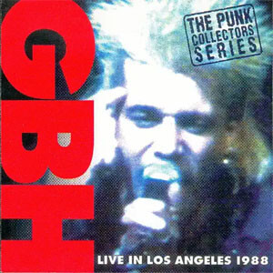 Disco Live In Los Ángeles 1988 de Gbh
