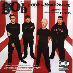 Disco Foot In Mouth Disease - Album Sampler de Gob