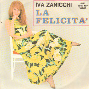 Disco La Felicità de Iva Zanicchi