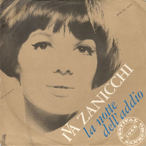 Disco La Notte Dell'Addio de Iva Zanicchi