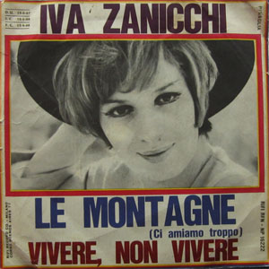 Disco Le Montagne de Iva Zanicchi