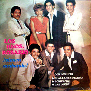 Disco ¡Vienen Acabando!  de Los Hermanos Rosario