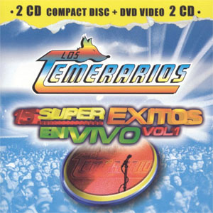 Disco 15 Super Éxitos en Vivo Vol. 1 de Los Temerarios
