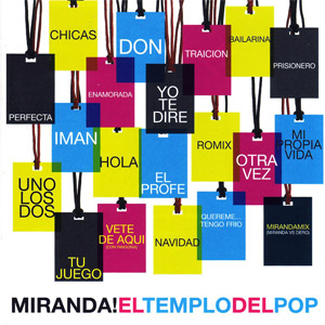 Disco El Templo Del Pop (Edición Especial)  de Miranda