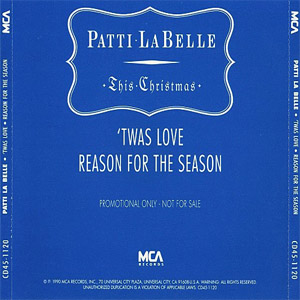 Disco 'Twas Love / Reason For The Season de Patti LaBelle