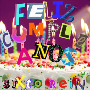 Disco Feliz Cumpleaños de Sixto Rein