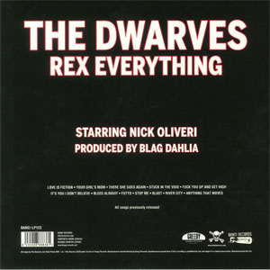 Disco Rex Everything de The Dwarves