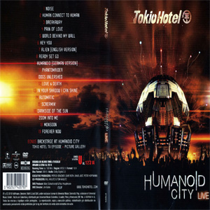 Disco Humanoid City Live (Dvd) de Tokio Hotel
